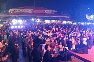 Chợ đêm Bắc Hà là điểm nhấn của Festival mùa Xuân với chủ đề “Tinh hoa hội tụ - khát vọng vươn xa”.