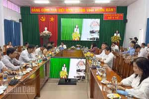 Quang cảnh buổi phát động thực hiện chiến dịch 90 ngày đêm. 