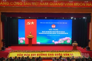 Quang cảnh hội nghị. 