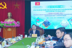 Quang cảnh hội thảo. 