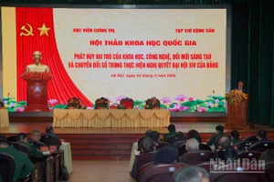 Quang cảnh hội thảo.