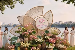 Lễ hội Sen Hà Nội sẽ có nhiều không gian văn hóa đặc sắc.