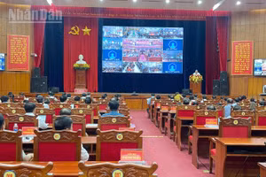 Hội nghị quán triệt trực tiếp tại hội trường Tỉnh ủy Đắk Lắk và được kết nối trực tuyến đến các điểm cầu tại các địa phương trong tỉnh.
