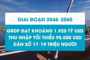 [Video] Dân số Hà Nội không quá 20 triệu người, thu nhập 95.000 USD vào năm 2065