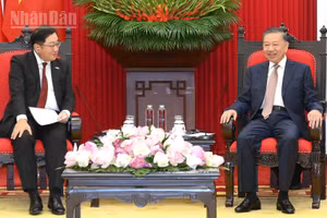 Tổng Bí thư, Chủ tịch nước Tô Lâm tiếp Đại sứ Malaysia tại Việt Nam Dato’ Tan Yang Thai. (Ảnh: ĐĂNG KHOA)