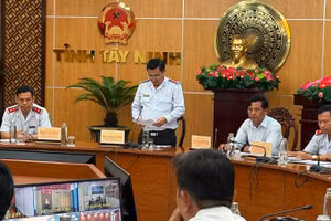 Thanh tra tỉnh Tây Ninh công bố quyết định thanh tra chuyên đề đối với việc quản lý, sử dụng cơ sở nhà, đất dôi dư sau sắp xếp trên địa bàn.