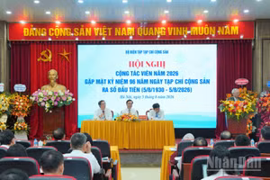 Quang cảnh hội nghị. (Ảnh: HẢI ĐĂNG)