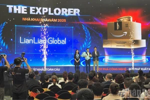Thương hiệu LianLIan Global đạt danh hiệu Nhà khai phá năm 2025 của Amazon. (Ảnh: KIM DUNG) 