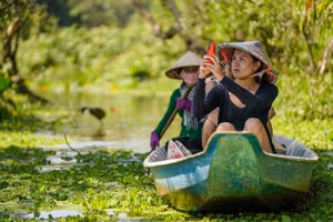 An Giang phát triển mô hình du lịch cộng đồng theo hướng chuyên nghiệp. Ảnh: TTXVN