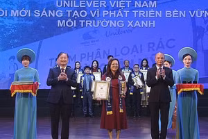 Unilever Việt Nam được vinh danh tại hai giải thưởng phát triển bền vững