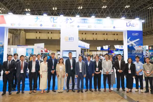 Đại diện các doanh nghiệp công nghệ UAV Việt Nam tại khu vực Vietnam Pavilion trong khuôn khổ Japan Drone Expo 2026.