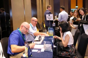 Doanh nghiệp Australia kết nối với các doanh nghiệp Việt Nam. (Ảnh: BTC)