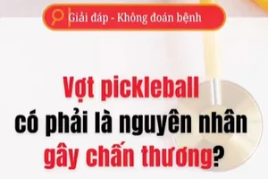 [Video] Vợt pickleball có phải là nguyên nhân gây chấn thương?