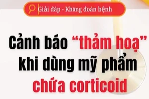 [Video] Cảnh báo "thảm họa" khi dùng mỹ phẩm chứa corticoid
