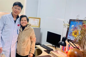 Bệnh nhân xuất huyết dưới nhện đã được điều trị.