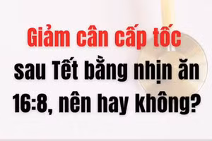 [Video] Có nên áp dụng phương pháp giảm cân cấp tốc 16:8?