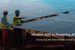 Chương trình Sứ mệnh 300 cung cấp điện cho 300 triệu người châu Phi. (Ảnh: Worldbank.org)