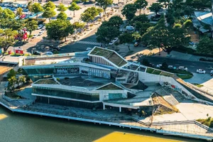 Toàn cảnh dự án này nhìn từ trên cao.