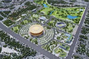 Phối cảnh Khu đô thị thể thao Olympic 9.171ha tại Thủ đô Hà Nội.