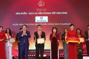 Seabank nhận giải thưởng tín dụng.
