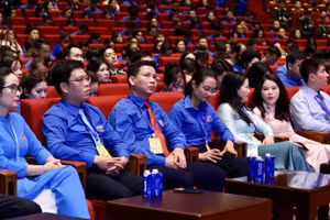 Đại hội đại biểu toàn quốc Đoàn TNCS Hồ Chí Minh lần thứ XIII là sự kiện chính trị quan trọng của tuổi trẻ Việt Nam. (Ảnh: VI NAM)