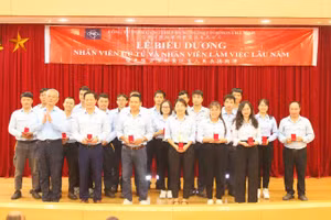 FHS thường xuyên chăm lo, biểu dương và tri ân người lao động gắn bó với công ty.