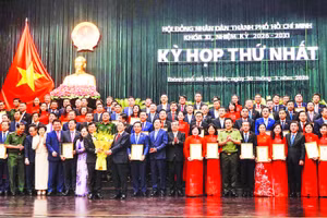 Các đại biểu Hội đồng nhân dân Thành phố Hồ Chí Minh khóa XI. (Ảnh THẾ ANH)