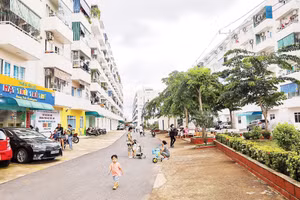 Một dự án nhà ở xã hội tại phường An Lạc, Thành phố Hồ Chí Minh.