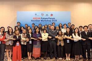 Những gương mặt trẻ tham dự Diễn đàn Tương lai ASEAN 2026 bàn thảo về tương lai khu vực.