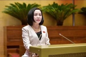 Phó Chủ tịch Quốc hội Nguyễn Thị Thanh.