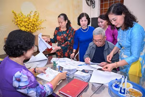 Cả hệ thống chính trị đang tập trung cao độ, rà soát kỹ từng khâu bảo đảm sẵn sàng cho Ngày hội lớn của toàn dân. (Ảnh Đạt Thành)