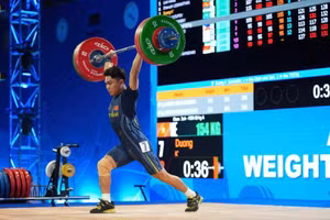 K’Dương giành Huy chương vàng tại Giải vô địch cử tạ trẻ và thiếu niên châu Á năm 2025.