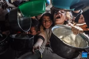 Cảnh tượng ám ảnh này vẫn đang hiện hữu ở Dải Gaza. 