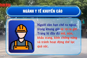 [Video] Bắc Bộ, Trung Bộ sắp đón đợt nắng nóng diện rộng