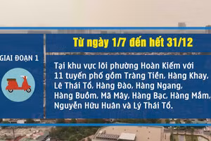[Video] Hà Nội đề xuất người dân khu vực Hoàn Kiếm đăng ký lộ trình chuyển đổi sang xe điện
