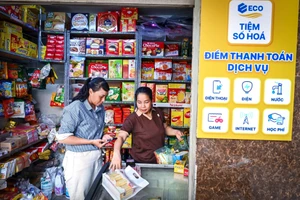 Nền tảng công nghệ kết nối đa chiều của doanh nghiệp fintech giúp nâng cao hiệu quả vận hành tại các điểm bán lẻ. Ảnh: Thành Đạt