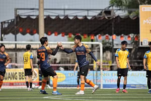 Thi đấu tại Giải bóng đá công nhân, viên chức lao động thành phố Đồng Nai 2026.