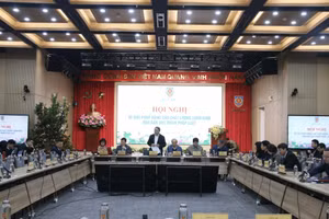 Bộ trưởng lưu ý, công tác xây dựng pháp luật không thể tiếp tục làm thủ công trong bối cảnh chuyển đổi số.