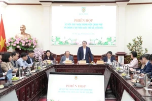 Quang cảnh phiên họp.