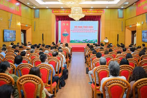 Toàn cảnh hội nghị. (Ảnh: BẢO LONG)