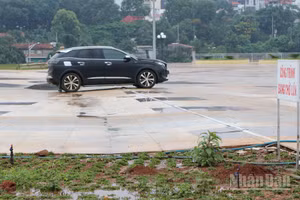 Chỉ hơn một tuần sau khi tổ chức khánh thành và đưa vào sử dụng vùng lõi dự án Quảng trường Trung tâm Gia Nghĩa, trên bề mặt quảng trường đã xuất hiện sụt lún, nứt cục bộ.