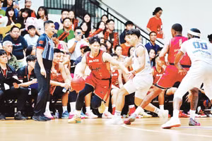Saigon Heat là một trong những câu lạc bộ có lực lượng cổ động viên hùng hậu. Ảnh: VBA
