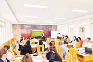 Khóa học về Kinh doanh Xanh. Ảnh NVCC