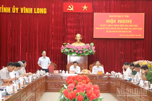Tỉnh ủy Vĩnh Long tổ chức hội nghị sơ kết thực hiện Nghị quyết số 57-NQ/TW ngày 22/12/2024 của Bộ Chính trị.