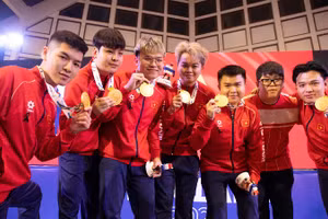 Việt Nam giành Huy chương Vàng bộ môn Liên quân mobile tại SEA Games 33.