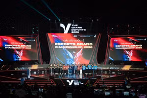 Gala The Grand Esports 2026 kết thúc tối muộn 11/7 tại Hà Nội.