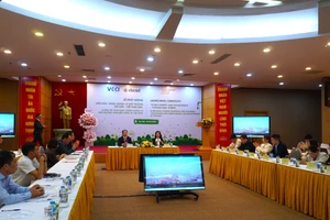 Toàn cảnh lễ phát động Diễn đàn “Năng lượng và Môi trường Thế giới - Việt Nam 2026” do VCCI tổ chức tại Hà Nội, ngày 20/3/2026. Ảnh: Nguyễn Hùng 