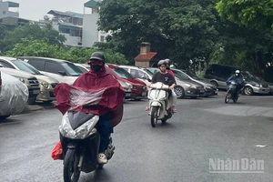 Dự báo khu vực Hà Nội có mưa vài nơi, trời rét. (Ảnh minh họa Đ.T)