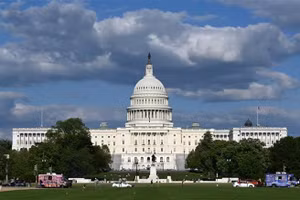 Trụ sở Quốc hội Mỹ ở Washington, D.C. (Ảnh: THX/TTXVN)