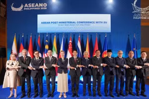 Đoàn Việt Nam tham dự Hội nghị Bộ trưởng Ngoại giao ASEAN-Liên minh châu Âu.